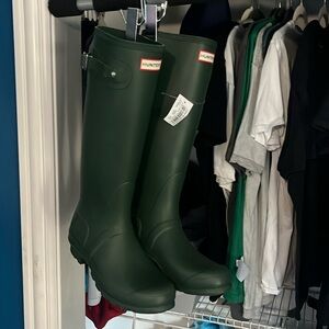Hunter Boots Green